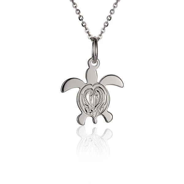 Engraved Honu Pendant image 0