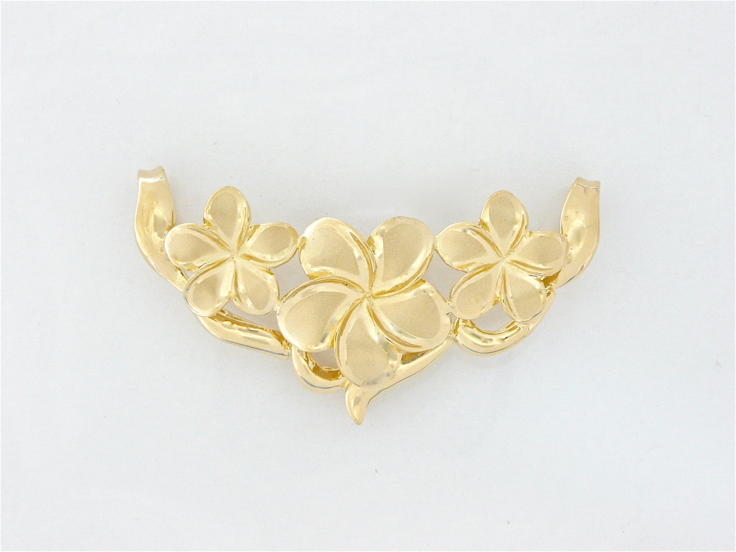 3 Plumeria Slide Pendant - Medium image 0