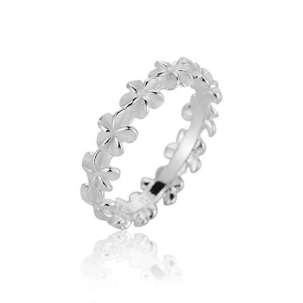Plumeria Lei (S) Ring image 0