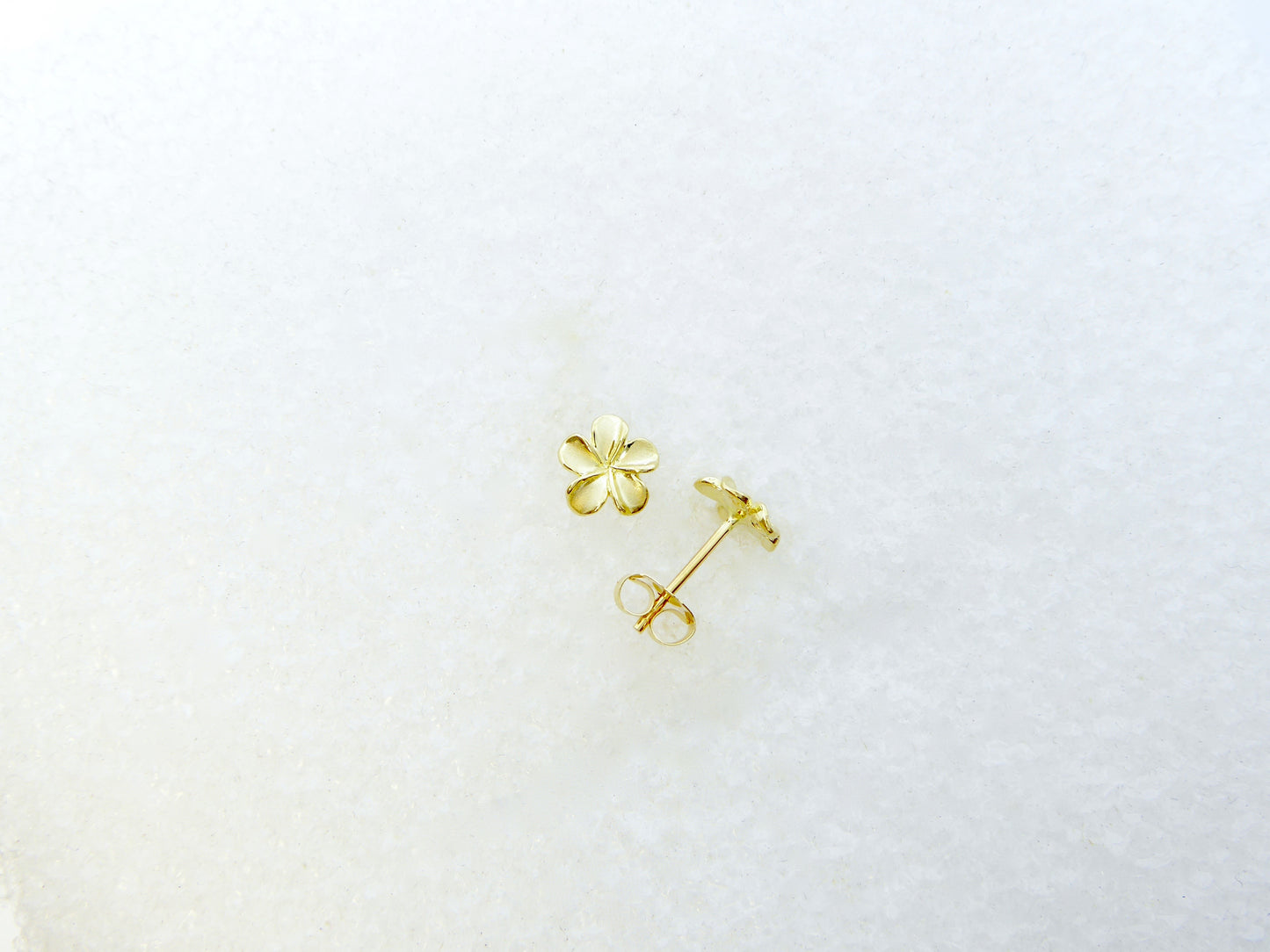 Baby Plumeria Earring image 0