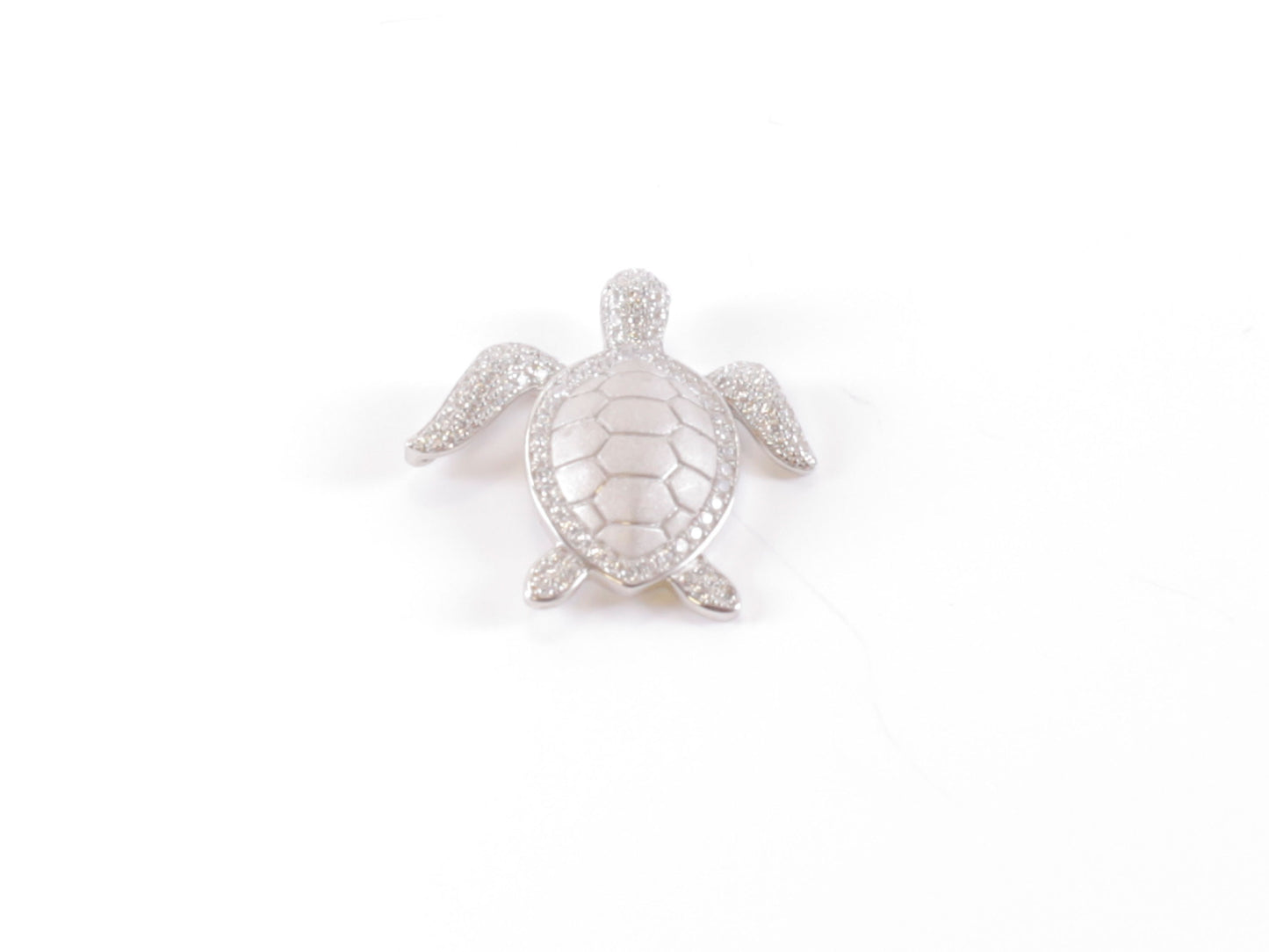 Silver Turtle Pendant image 0