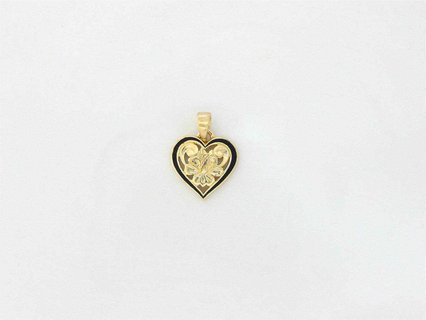Cut-Out Heart Pendant #1 image 0