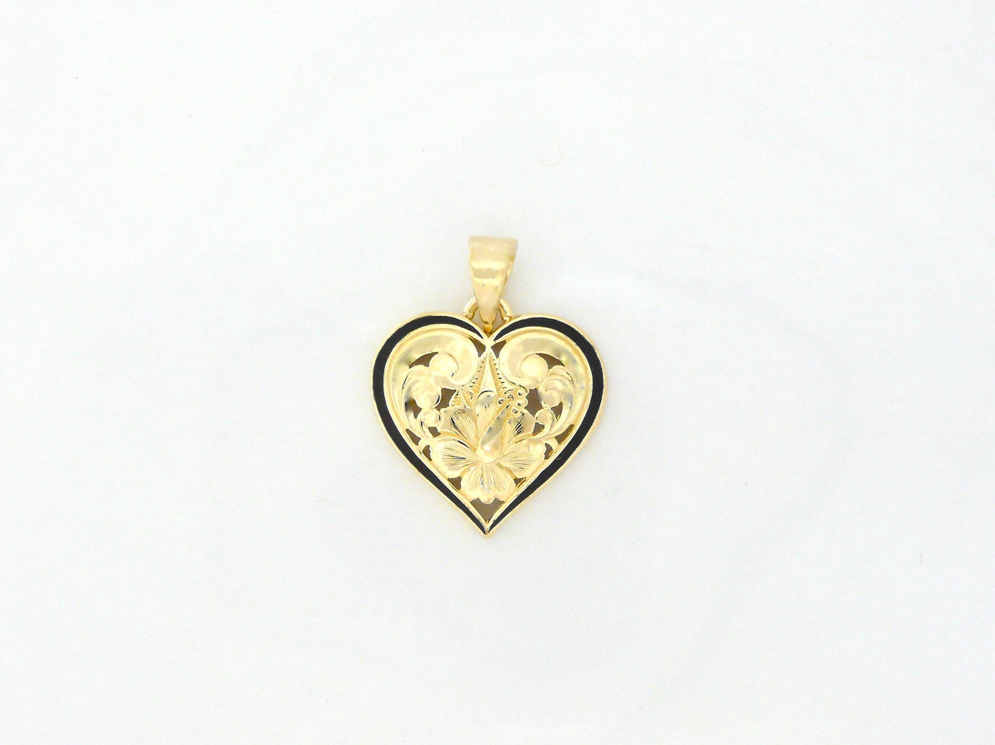 Cut-Out Heart Pendant #2 image 0