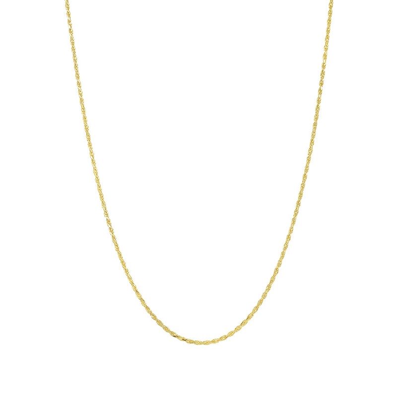 Diamond Cut Rope Chain (1mm) image 0
