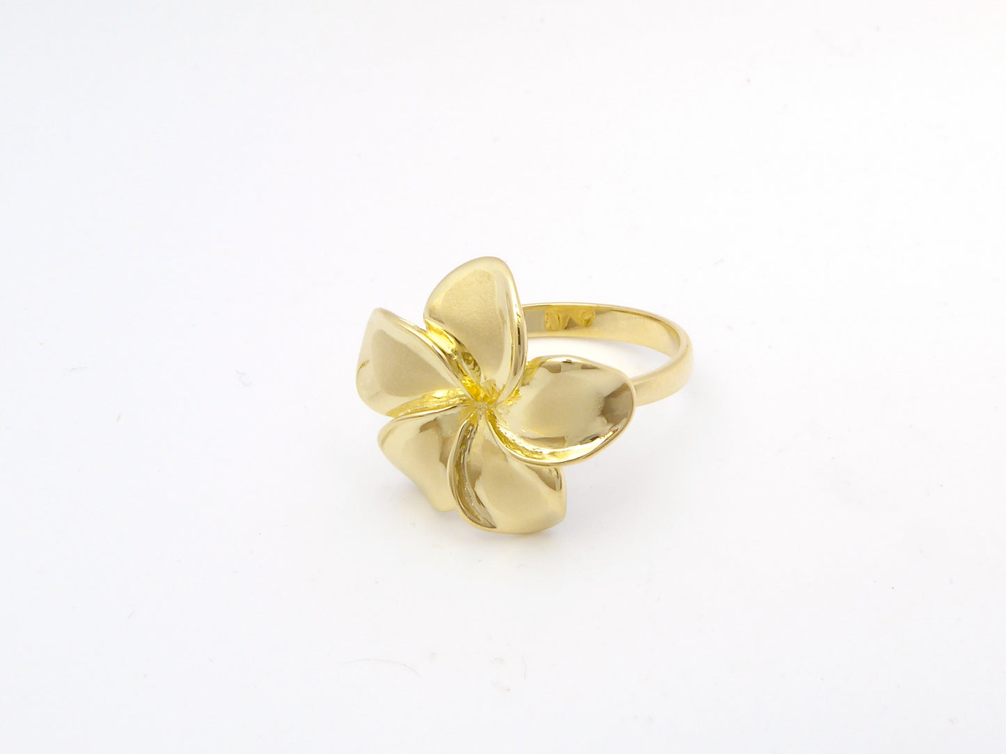 Plumeria Ring #5 image 0