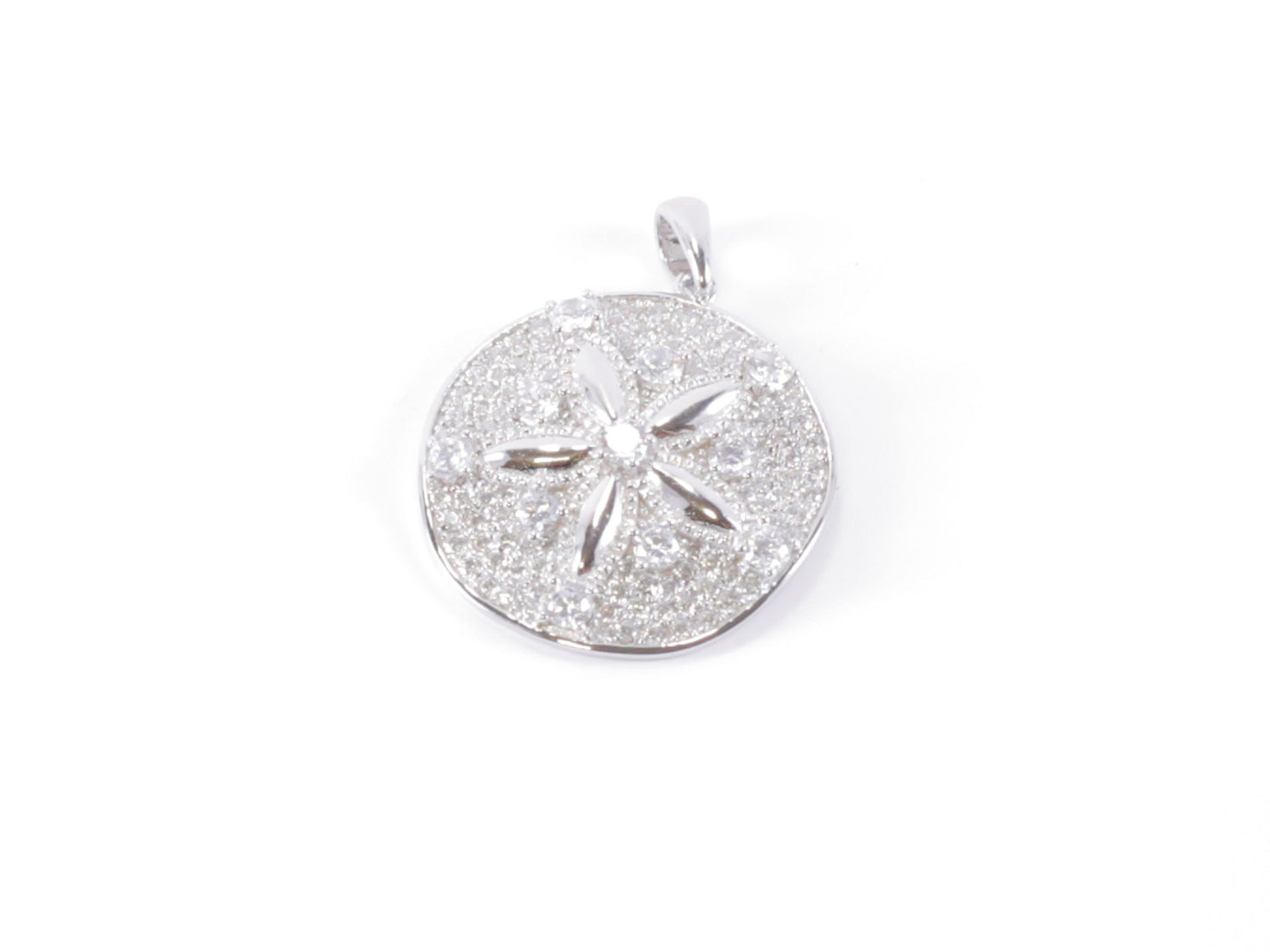 Silver Shell Star Pendant image 0