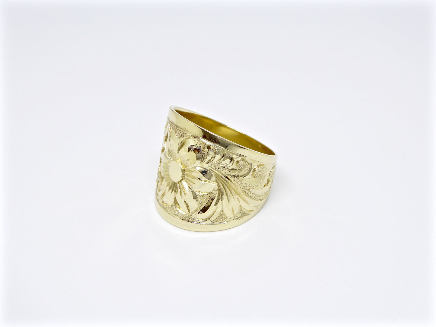 Hibiscus Tapered Ring - 18mm image 0