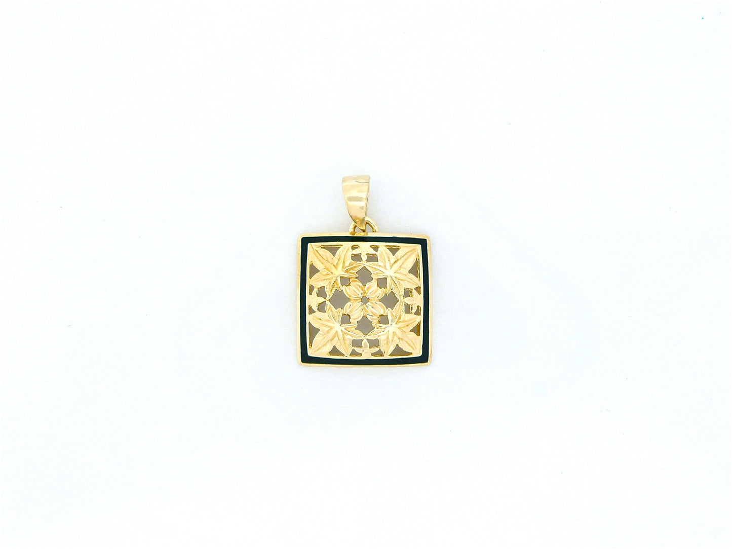 Kukui Quilt Pendant - Small image 0