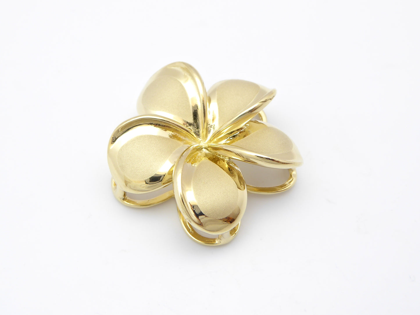 Plumeria Drop Pendant #8 image 0