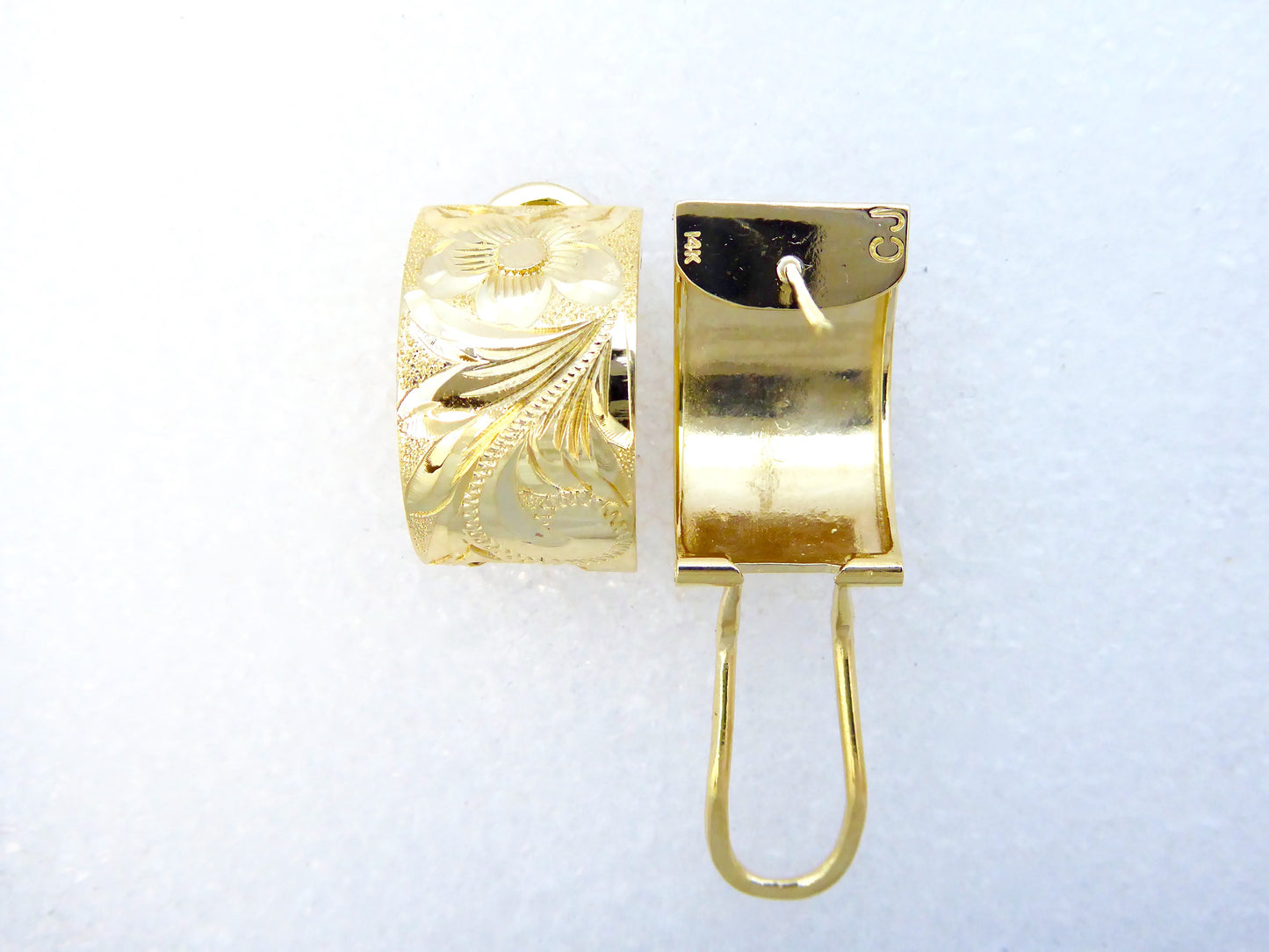 Straight Clip Earring - 12mm image 0