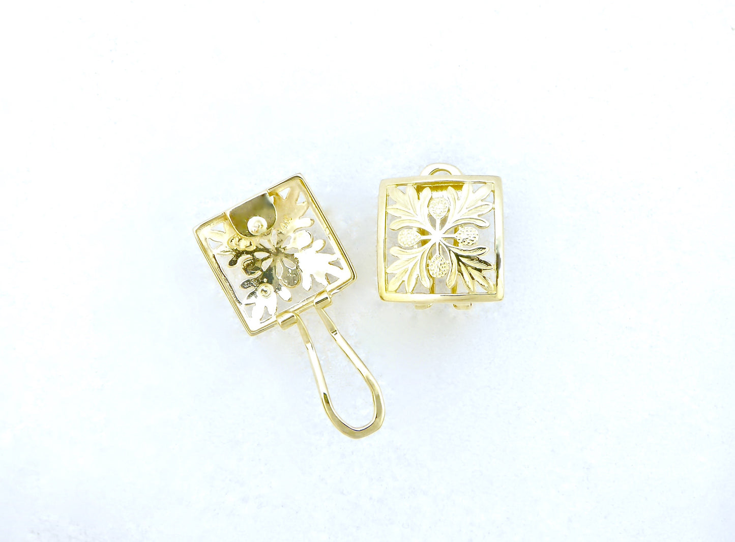 Ulu Quilt Earring - Large image 0