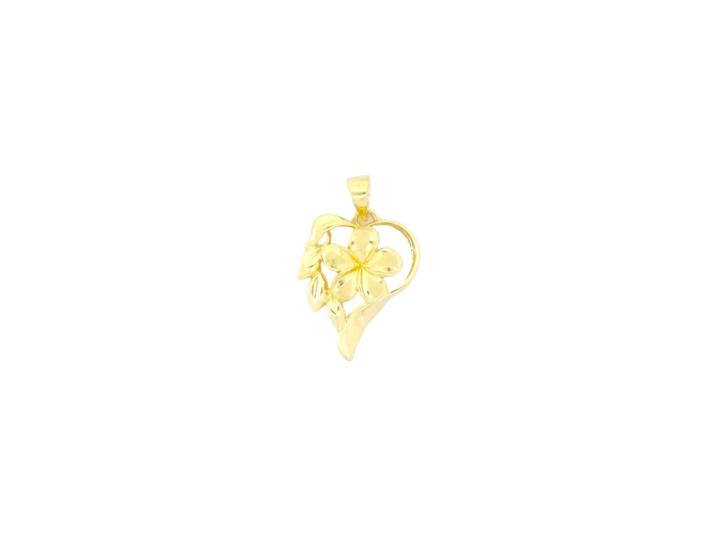 14K Heart Maile — Hawaiian jewelry from Ashley's Gift Shop