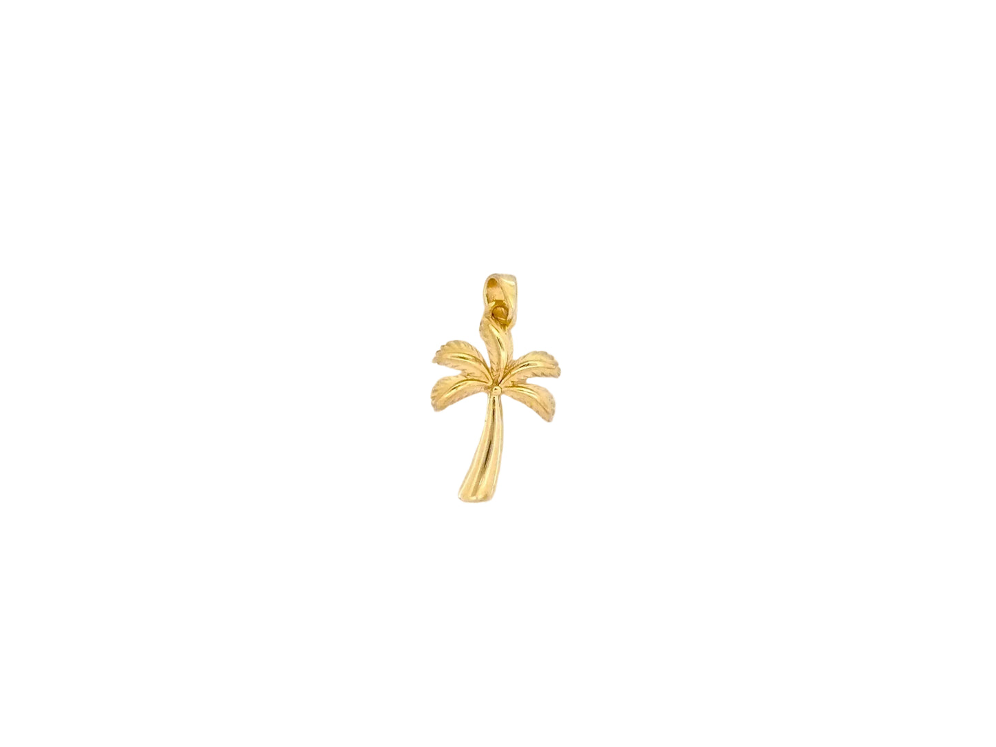 14K Palm Tree Pendant Small — Hawaiian jewelry from Ashley's Gift Shop