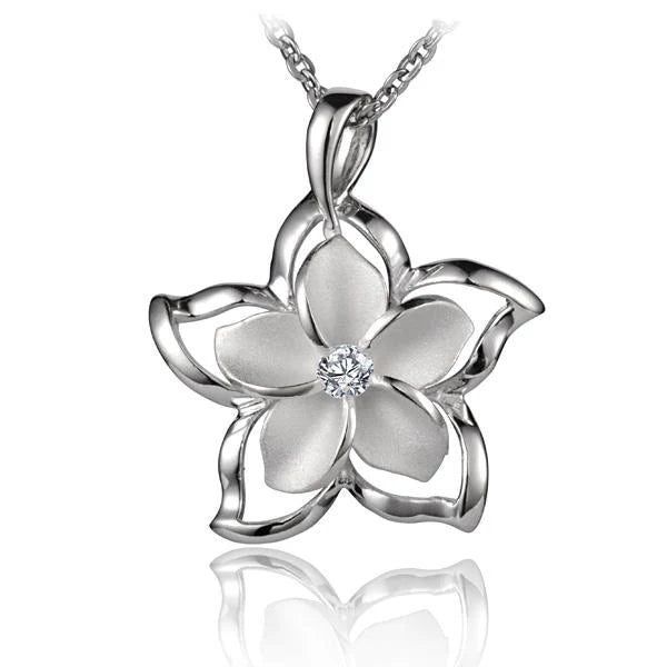 Heart w/ Dolphin 3F Pendant image 0