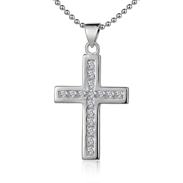 16 CZ Cross Pendant image 0