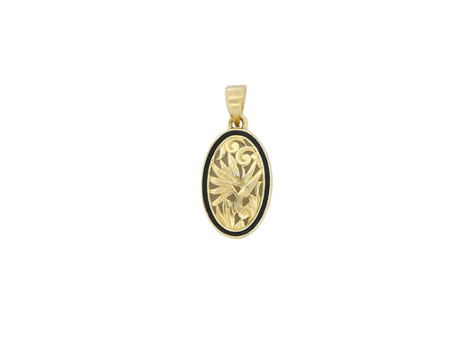 14K Gold Pendant Bird of Paradise BB Small — Hawaiian jewelry from Ashley's Gift Shop