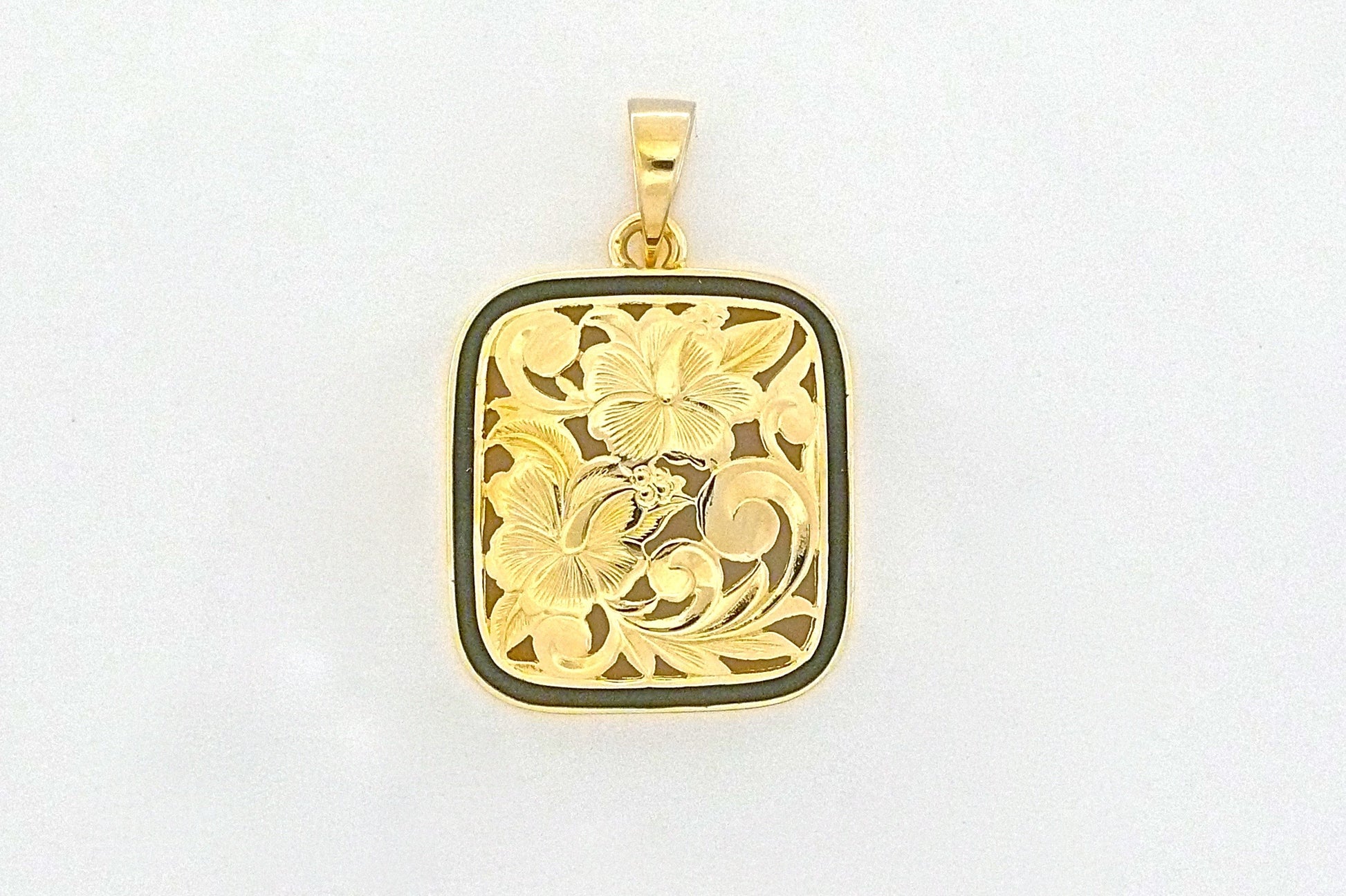 14K Gold Puanani Pendant BB Large image 0