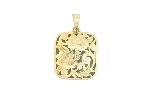 14K Gold Puanani Pendant Large — Hawaiian jewelry from Ashley's Gift Shop