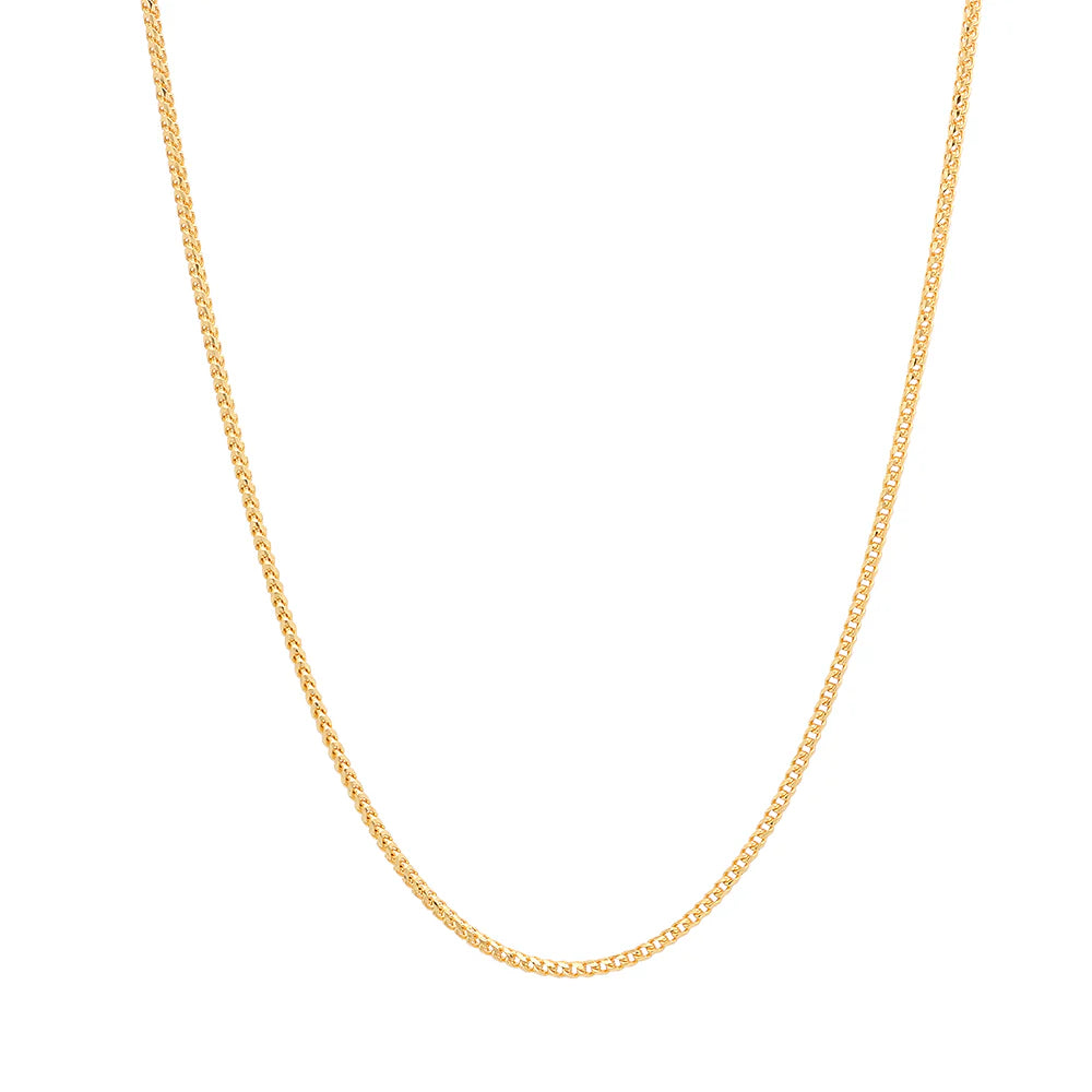 14K Yellow Gold  Franco Chain (1.5mm) image 0