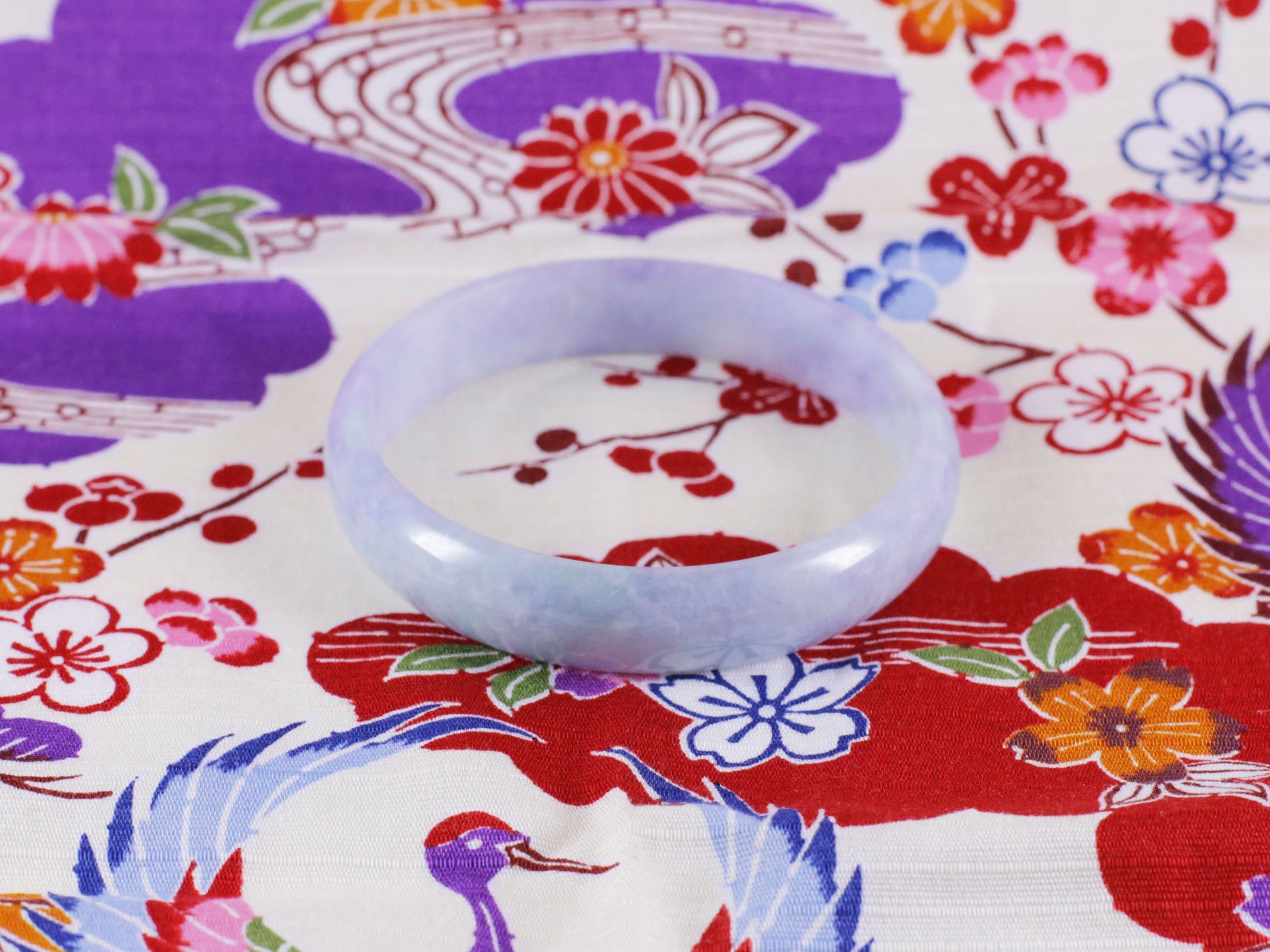 Lavender Jade Bracelet image 2