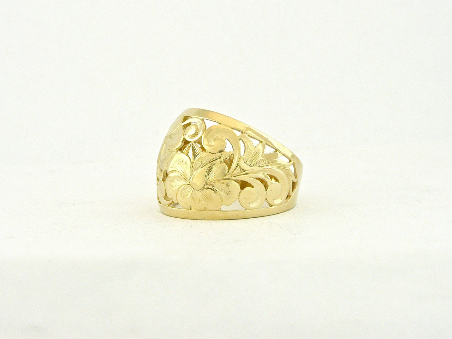 18mm 14k gold ring image 0