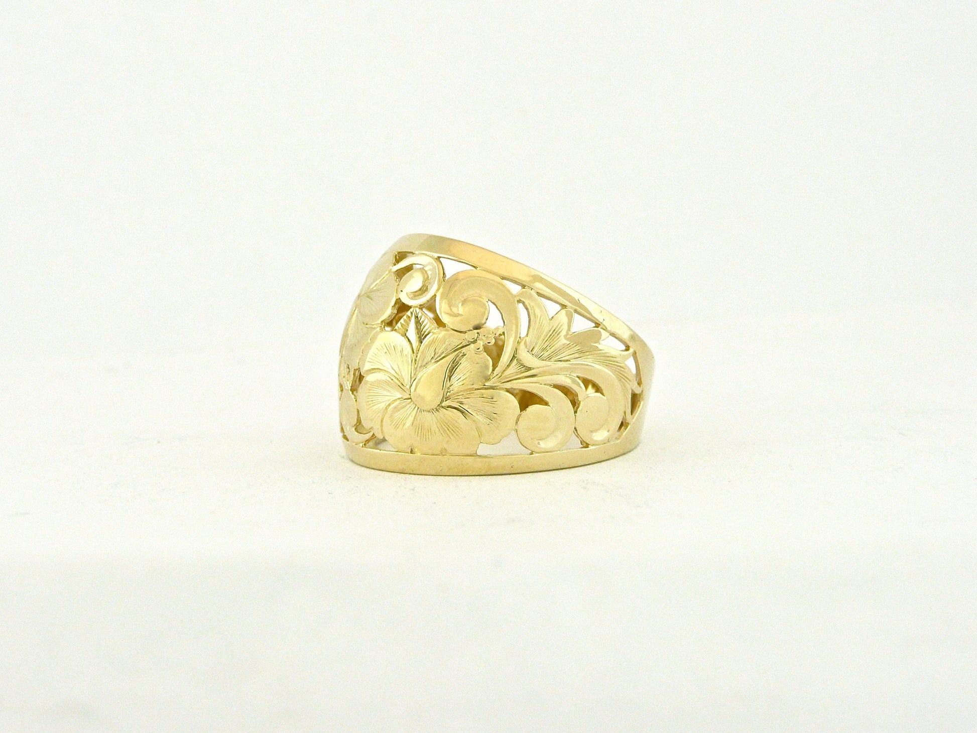18mm 14k gold ring image 0