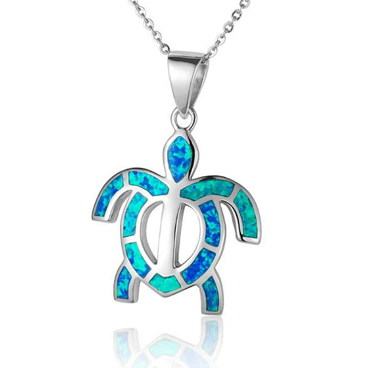 12 Opal Honu Pendant image 0