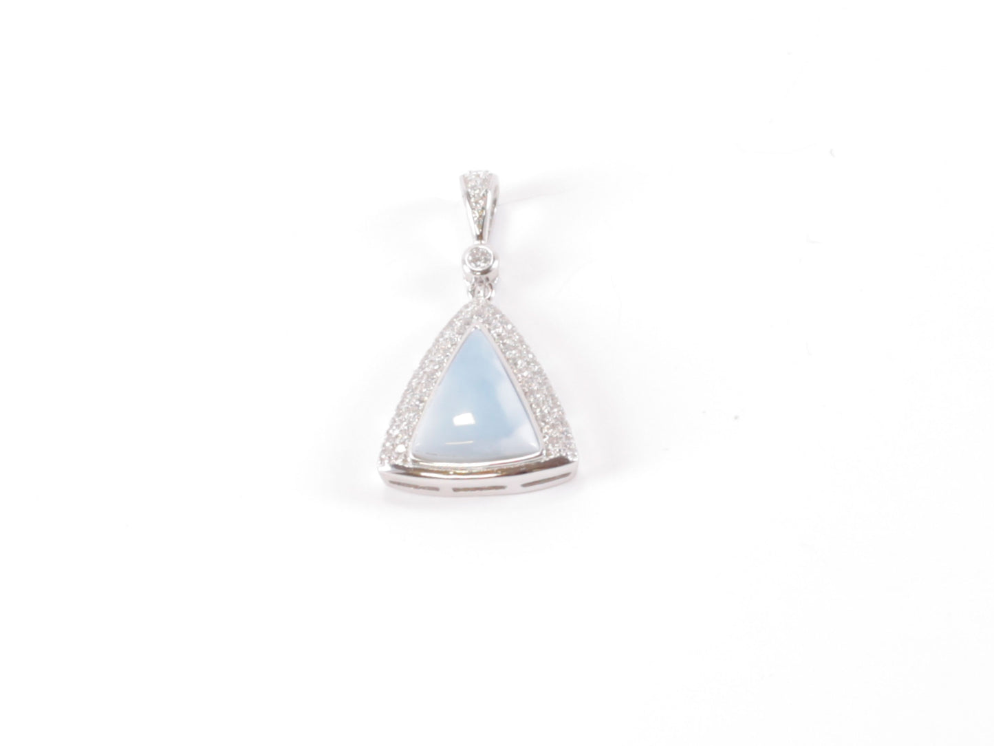 Silver Triangle Pendant image 0
