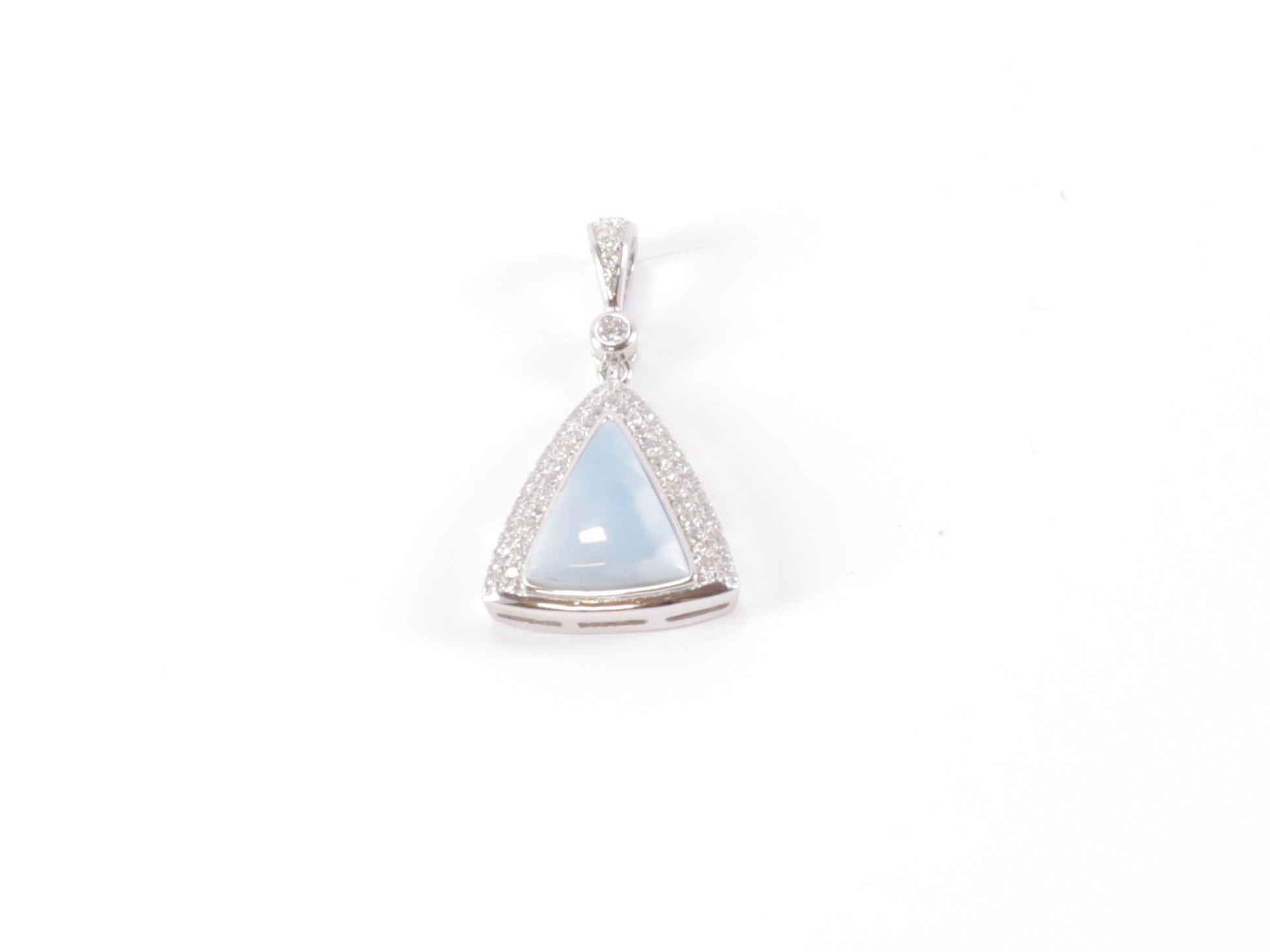 Silver Triangle Pendant image 0
