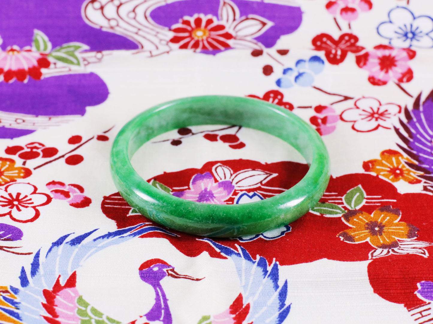 Emerald Jade Bracelet image 1