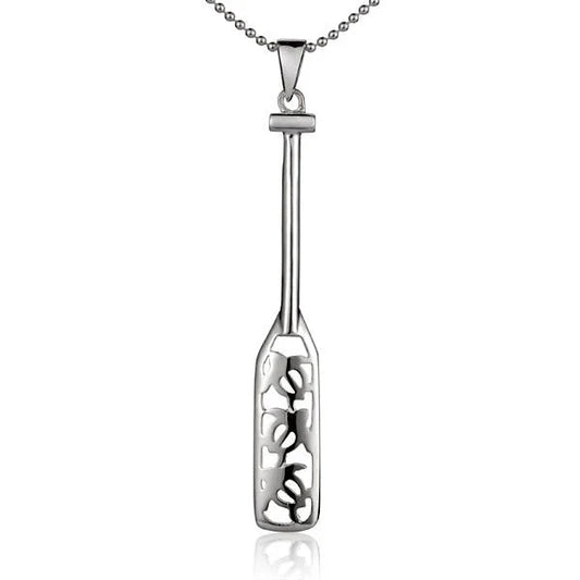 Three sterling silver Honu paddle pendants with intricate turtle designs, crafted by Ashley's Gift Shop.
