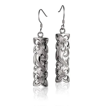 Vertical Hook Earring - 10mm image 0