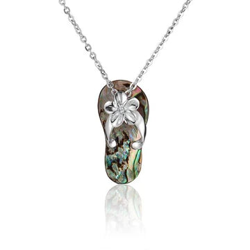 Shell Slipper Pendant - 8mm image 0