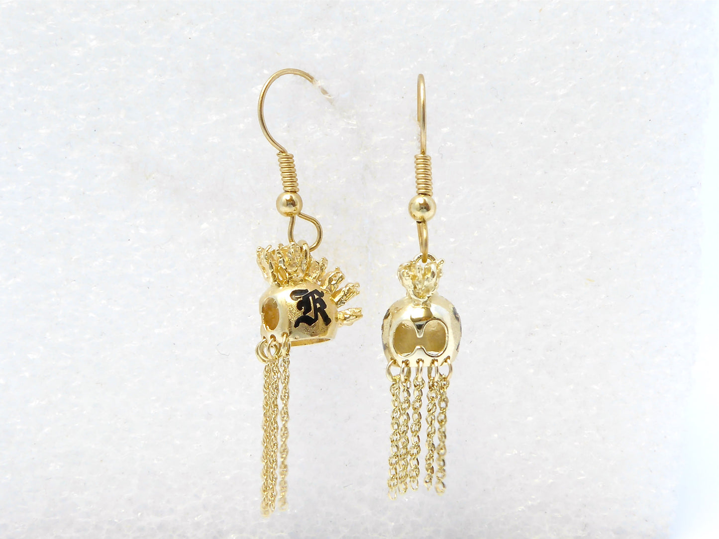 Helmet Earring w/Initial - X-Small image 0