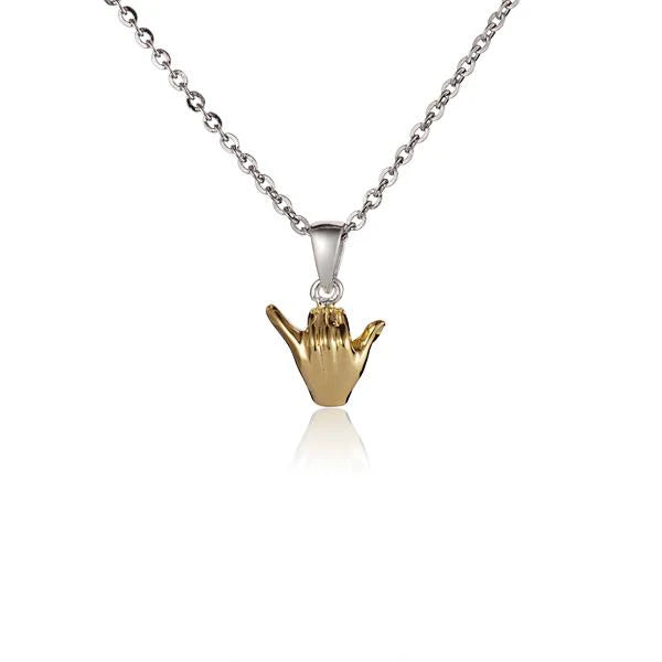 Hang Loose YG Pendant (S) image 0