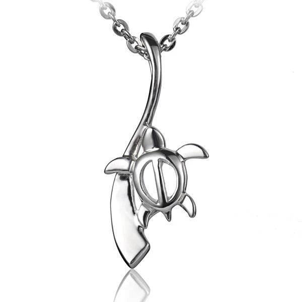 Honu on Wire Pendant image 0