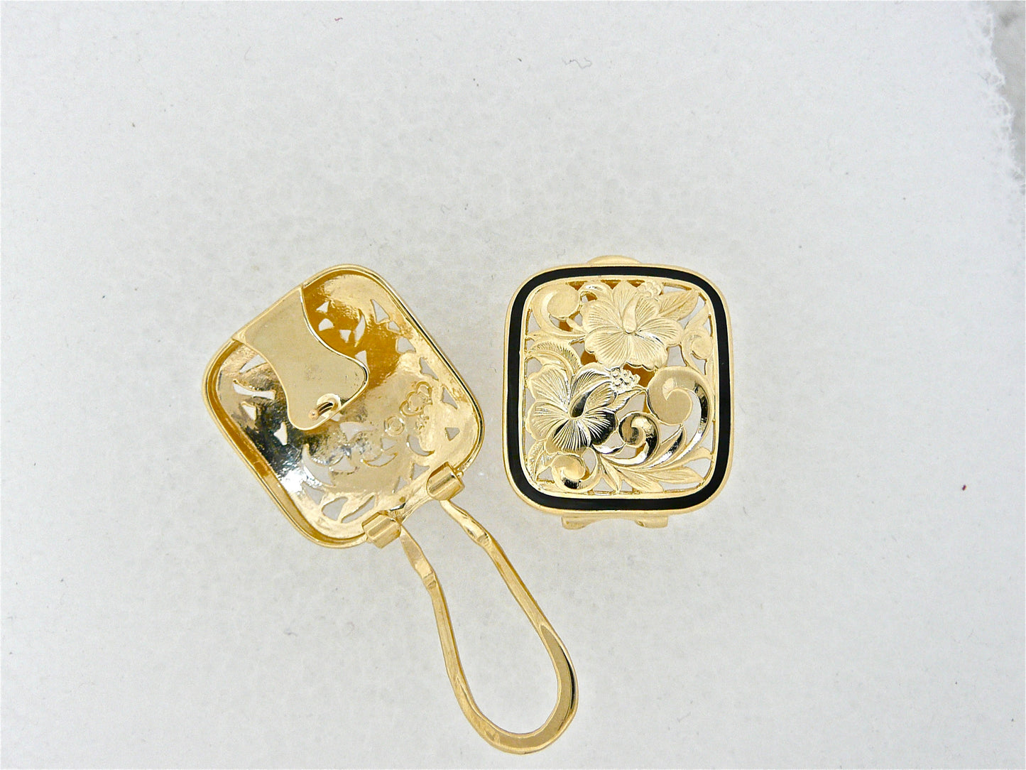 Paunani Square Earring - Large image 0