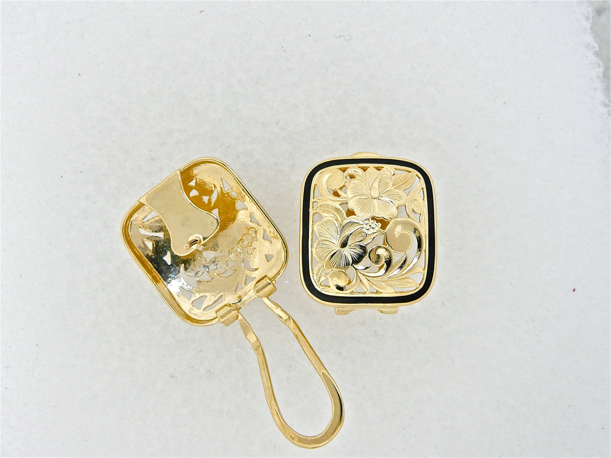 Paunani Square Earring - Large image 0
