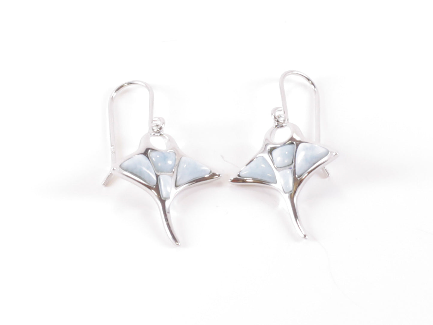 Silver Stingray Earring image 0
