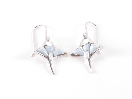 Silver Stingray Earring image 0