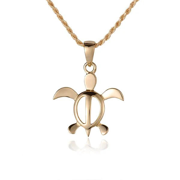 14K Honu Pendant image 0