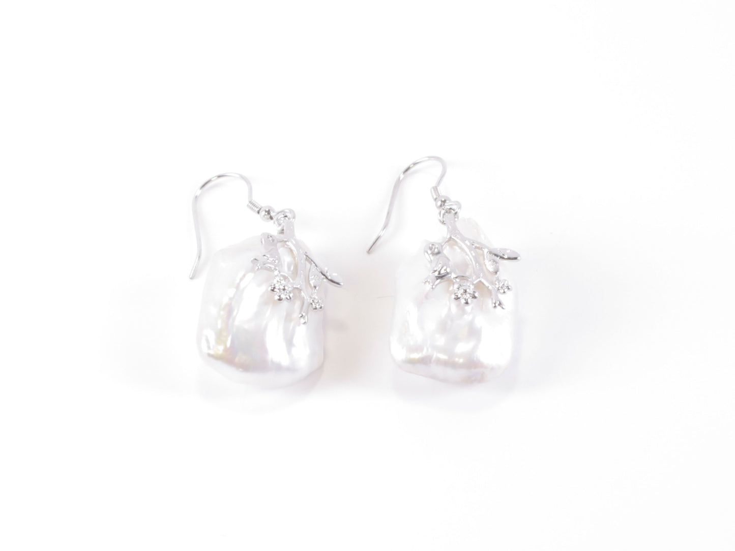 Silver Mass Earring image 0