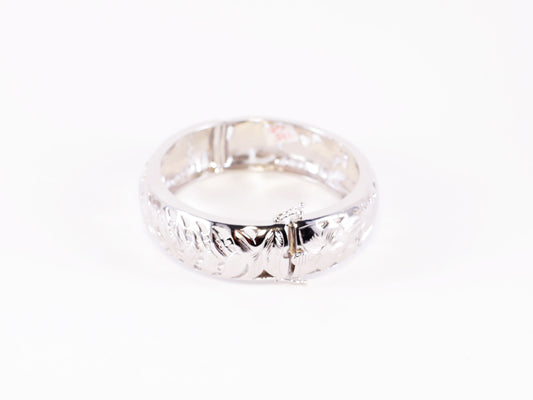 Hawaiian Silver Bangle image 0