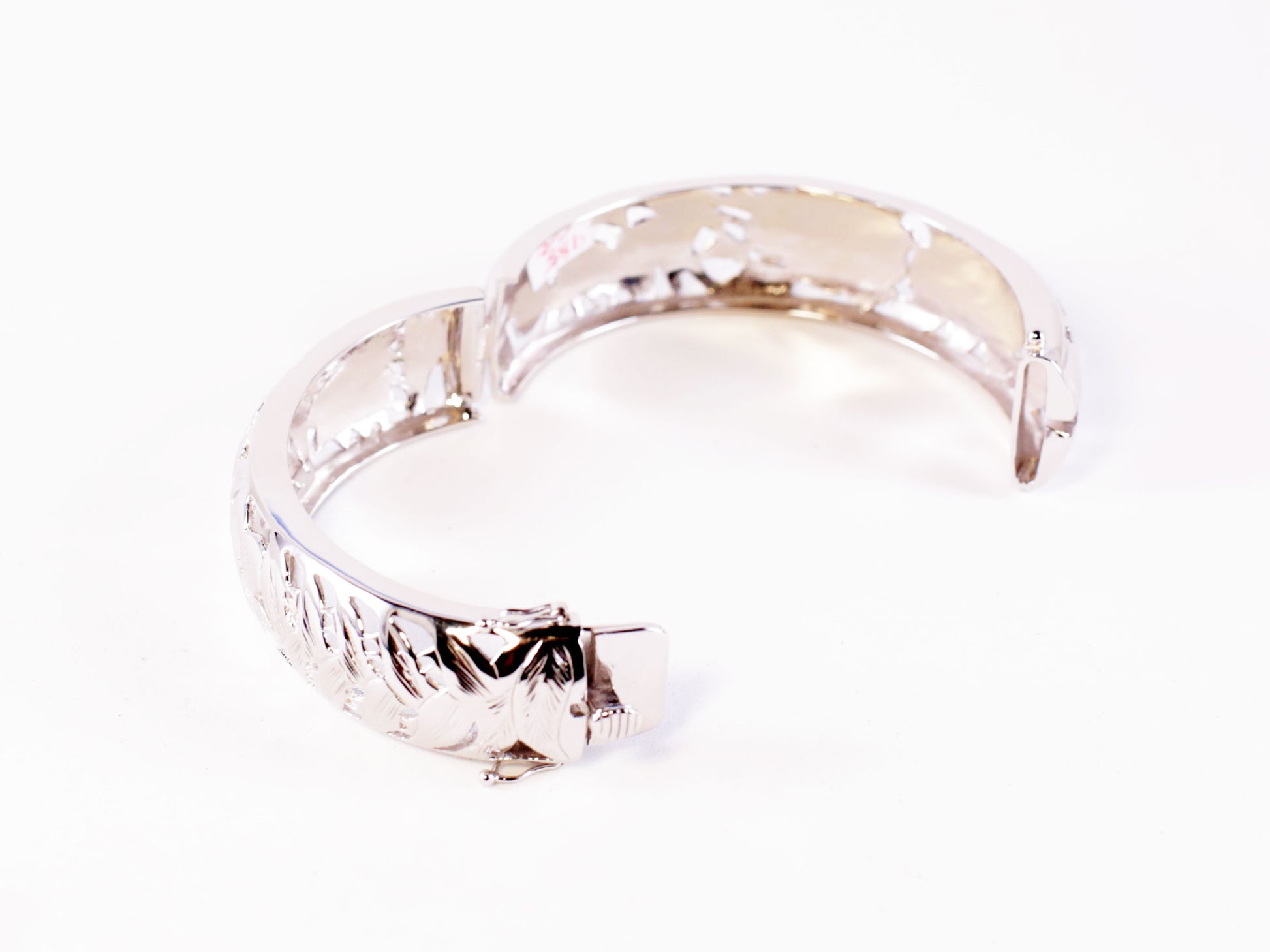 Hawaiian Silver Bangle image 1