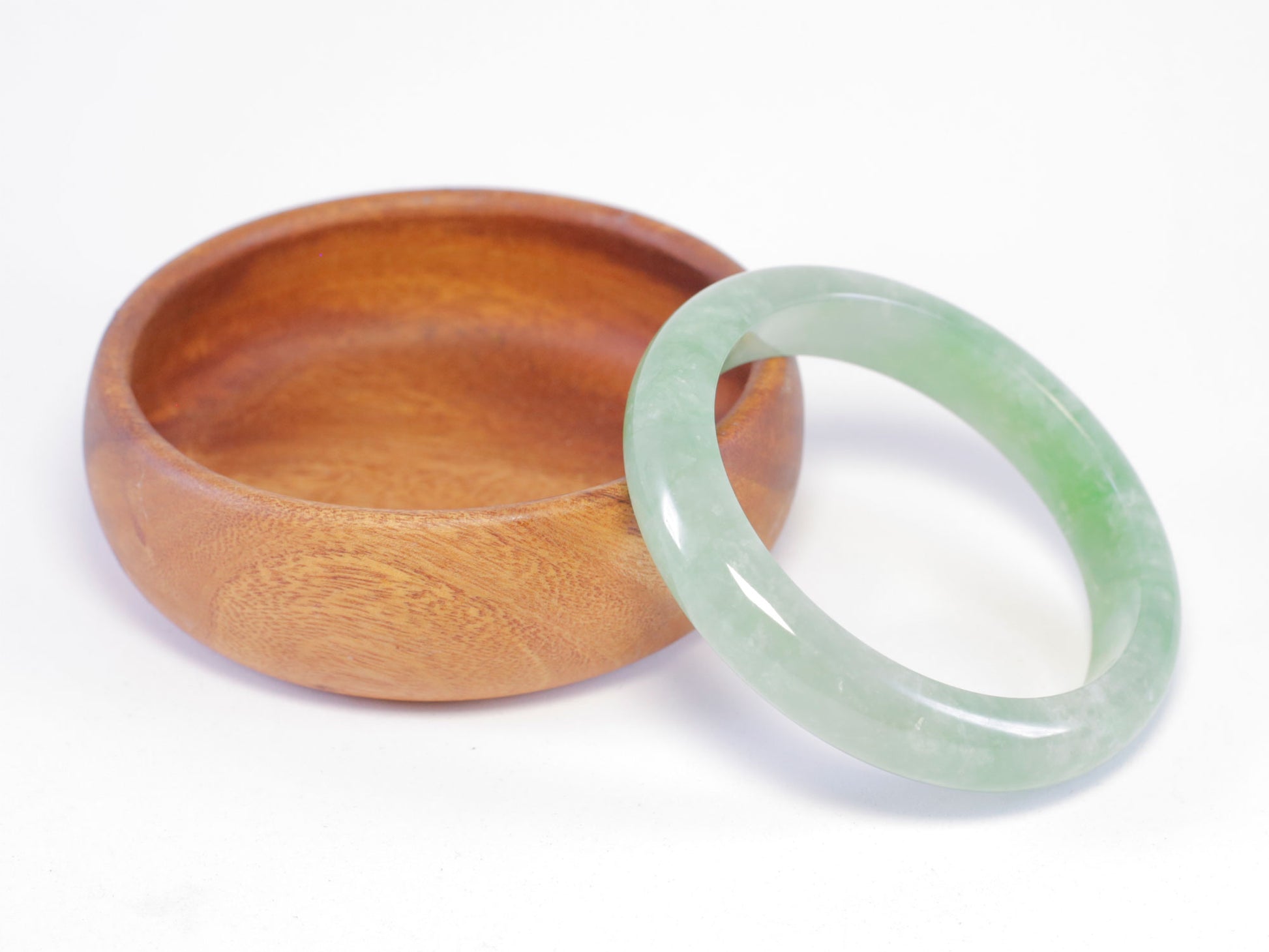 Green Jade Bracelet image 1