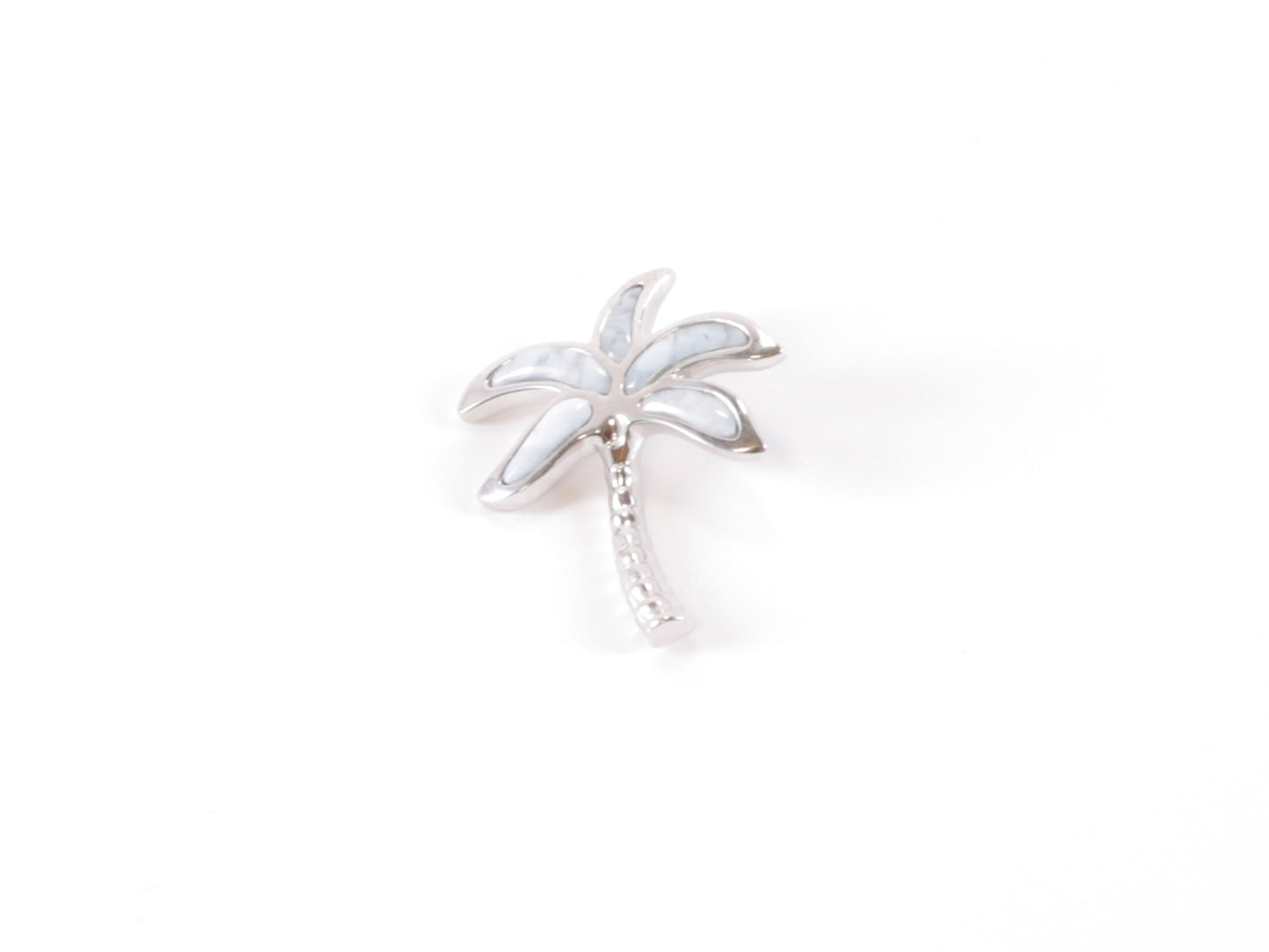 Silver Palm Tree Pendant image 0