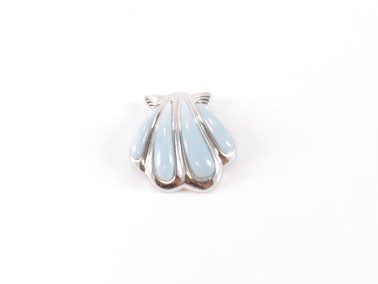 Silver Clam Pendant image 0