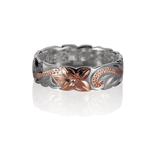 Elegant 6mm gold-tone ring from Ashley's Gift Shop, featuring a sleek, modern design with a polished finish.