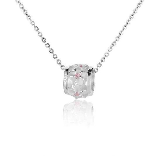 S/Blasted Plumeria CZ Barrel (M) image 0