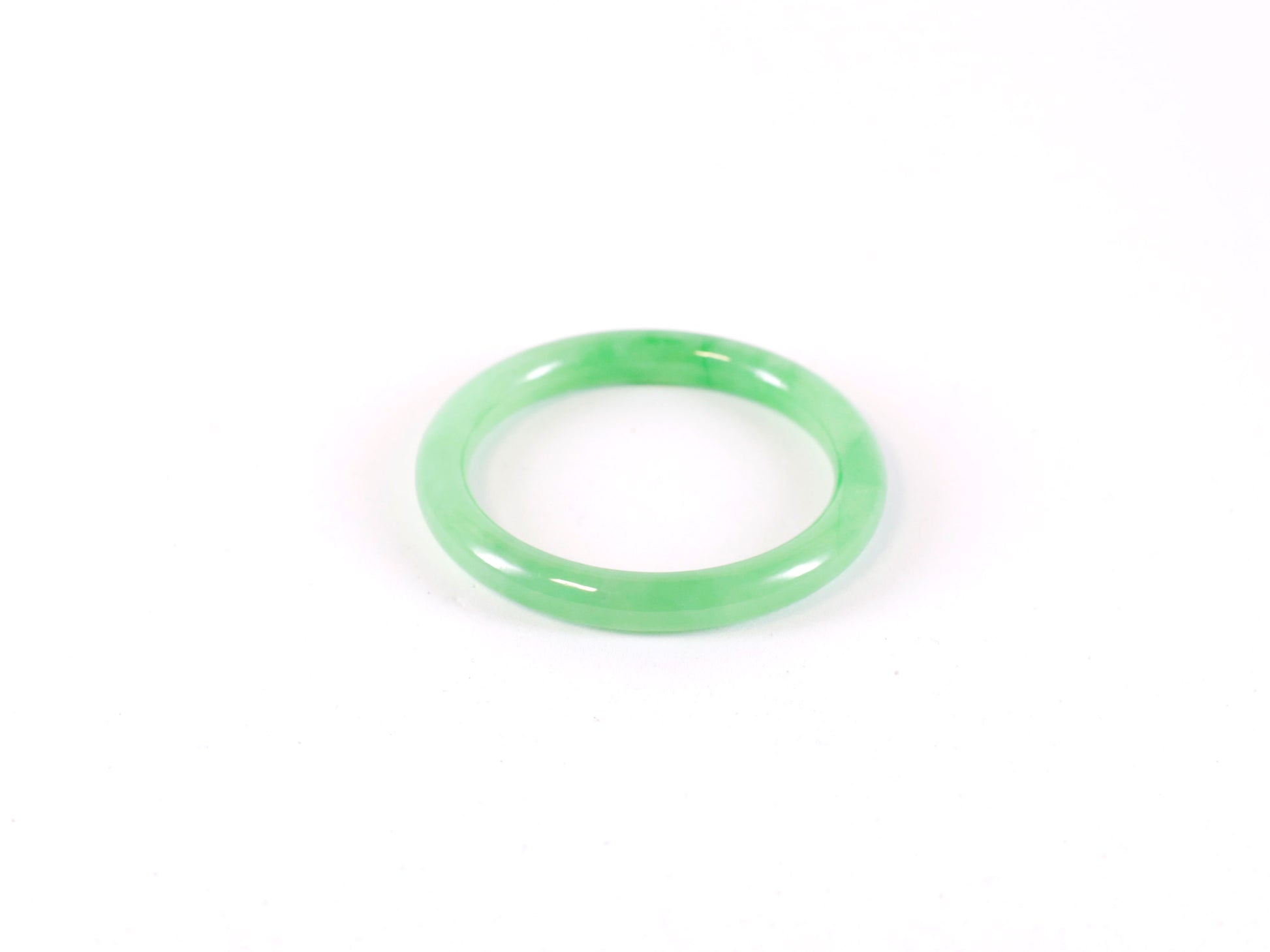 Jade Round Bangle image 0